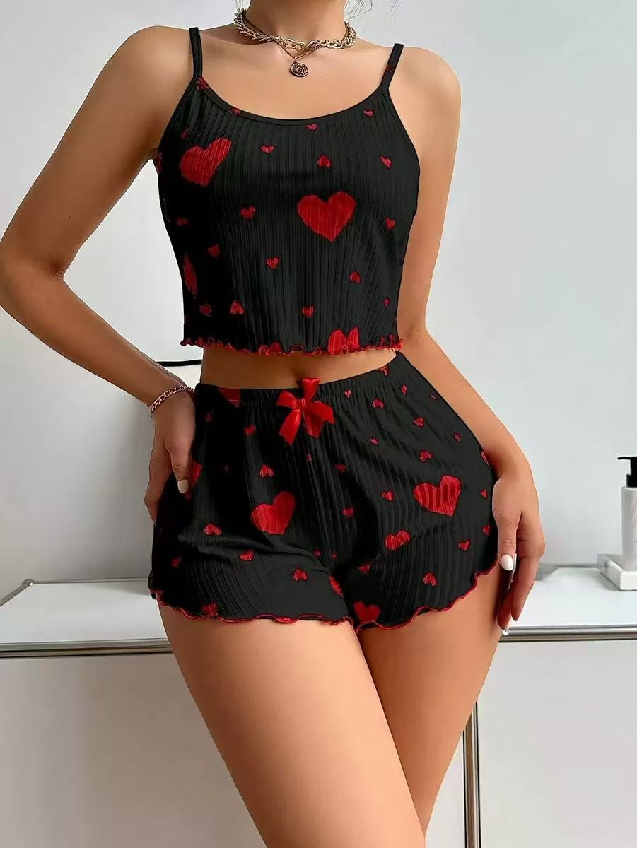 Home Wear Love Set 2 PCS